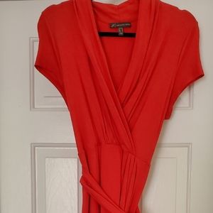 Red Wrap Dress!
